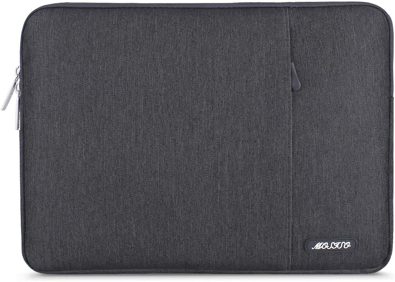 MOSISO Laptop Case 13.3 inch, 13-13.3 inch Laptop Sleeve Compatible with MacBook Air/Pro 13/Pro 14 M5 M4 M3 M2 M1, HP Dell ASUS Lenovo,Polyester Vertical Computer Sleeve Bag with Pocket, Antique Green - Colors A