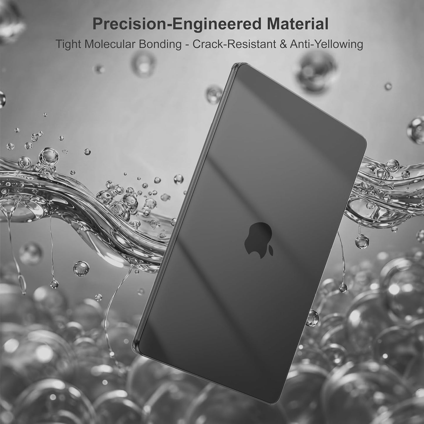 MOSISO Compatible with MacBook Neo Case 13 inch 2026 Release Model A3404 with A18 Pro Chip, 4 in 1 Kit Precision Fit Crack & Scratch Resistant Protective Hard Shell Case Cover, Crystal Clear