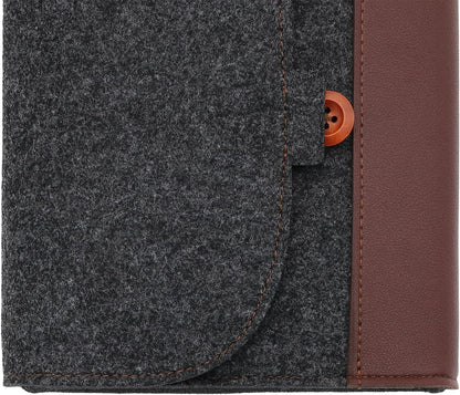 KPREPUBLIC PU Felt Keyboard Carrying case Bag for planck 40% 60% 80% 100% gh60 xd64 tada68 87 tkl 104 Ansi bm60 bm65 bm68 Poker (PU Felt Bag for 40% x1)