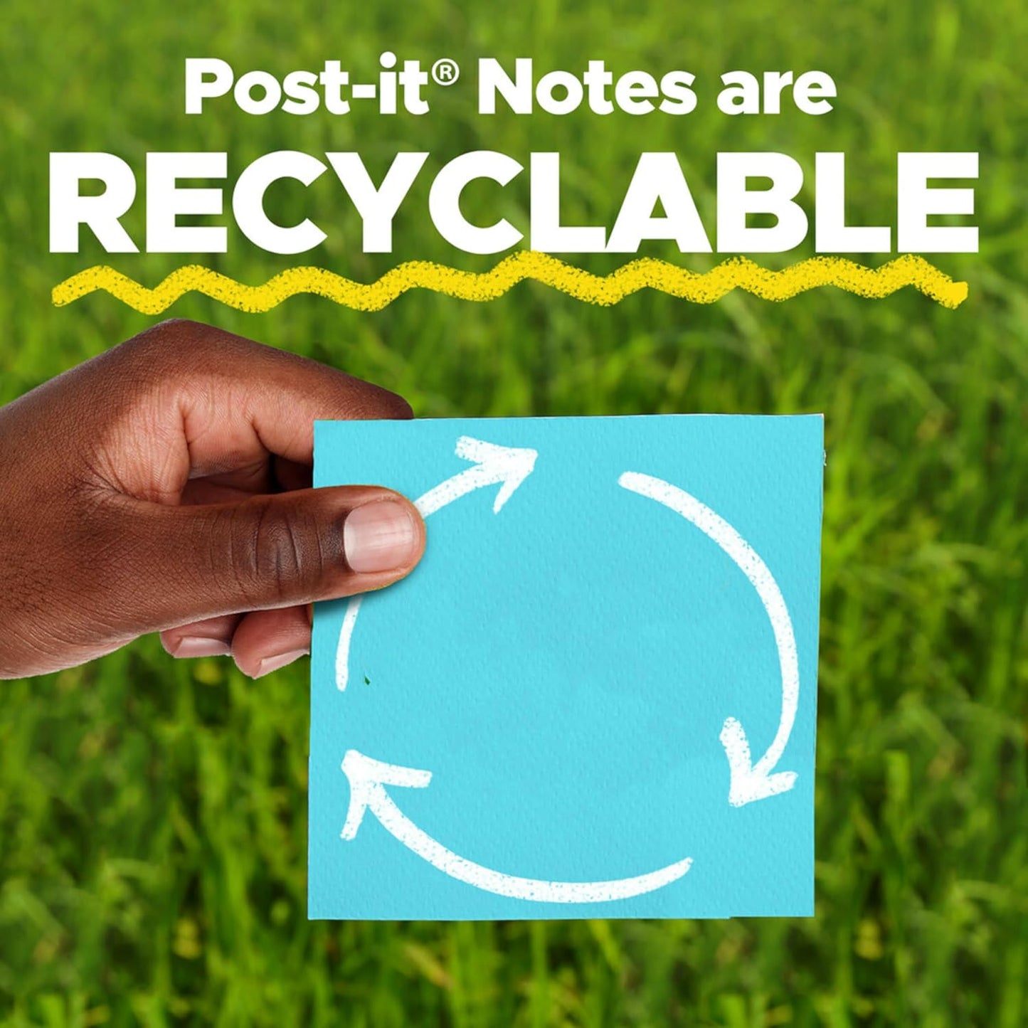 Post-it Super Sticky Dispenser Pop-up Notes, 12 Sticky Note Pads, 3 x 3 in., 2X The Sticking Power, New Year Organization or Second Semester School Supplies, Canary Yellow