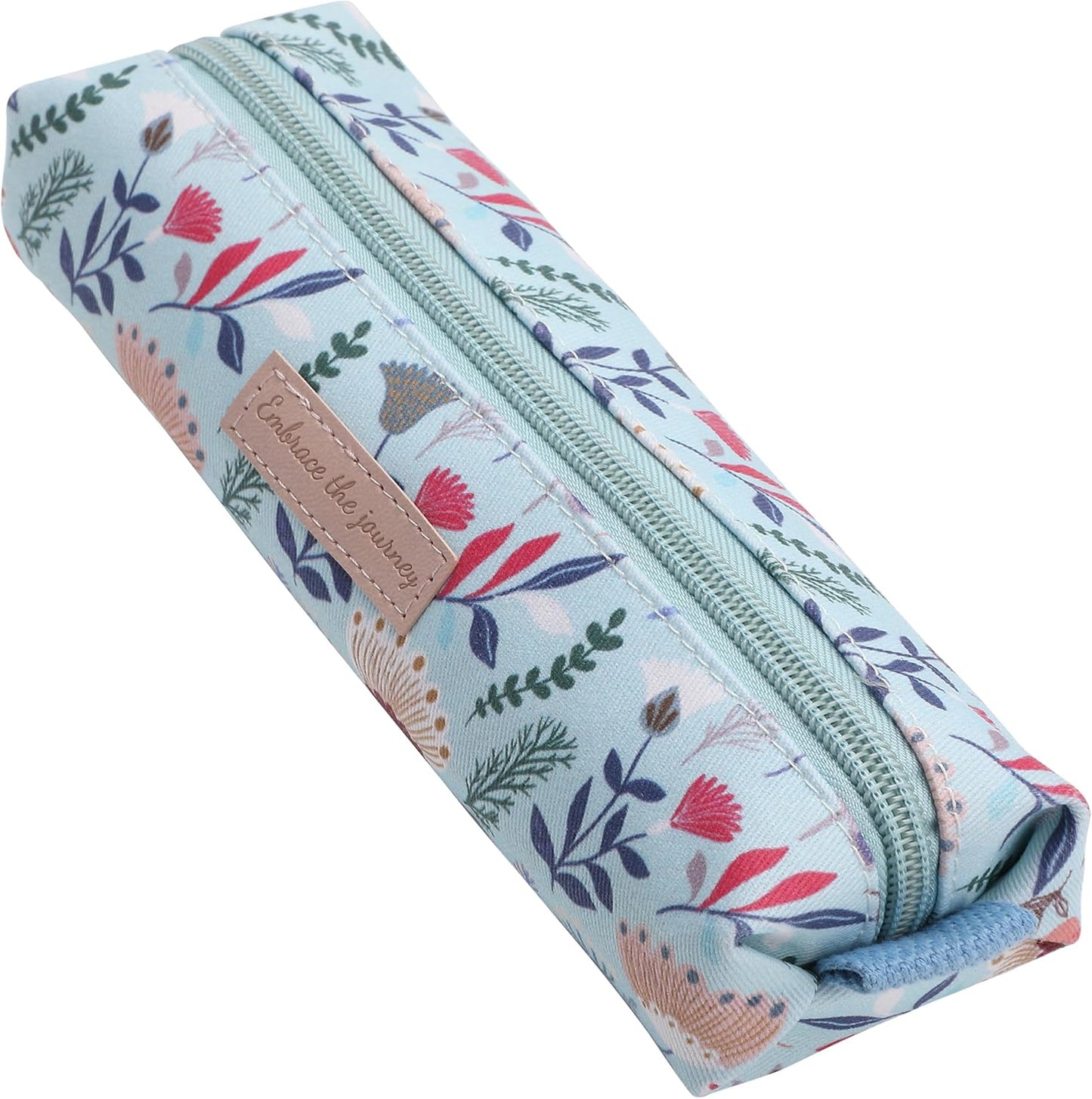 Mr. Pen- Cute Pencil Case Pouch, Multipurpose Canvas Bible Pencil Pouch, Smooth Zipper, Premium Material, Neat Stitches, Ideal for Stationery, Cosmetics, Electronics, School, Office, Travel