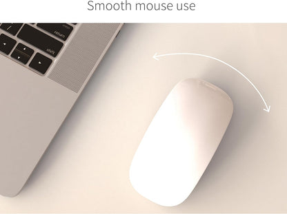 RENMTURE Desk Pad, Cork & PU Leather Desk Mat, Large Mouse pad, Non-Slip Desk Protector and Blotter, Waterproof Writing Pad, Desk Accessories and Organizers for Home Office (Light Yellow, 32"x16")