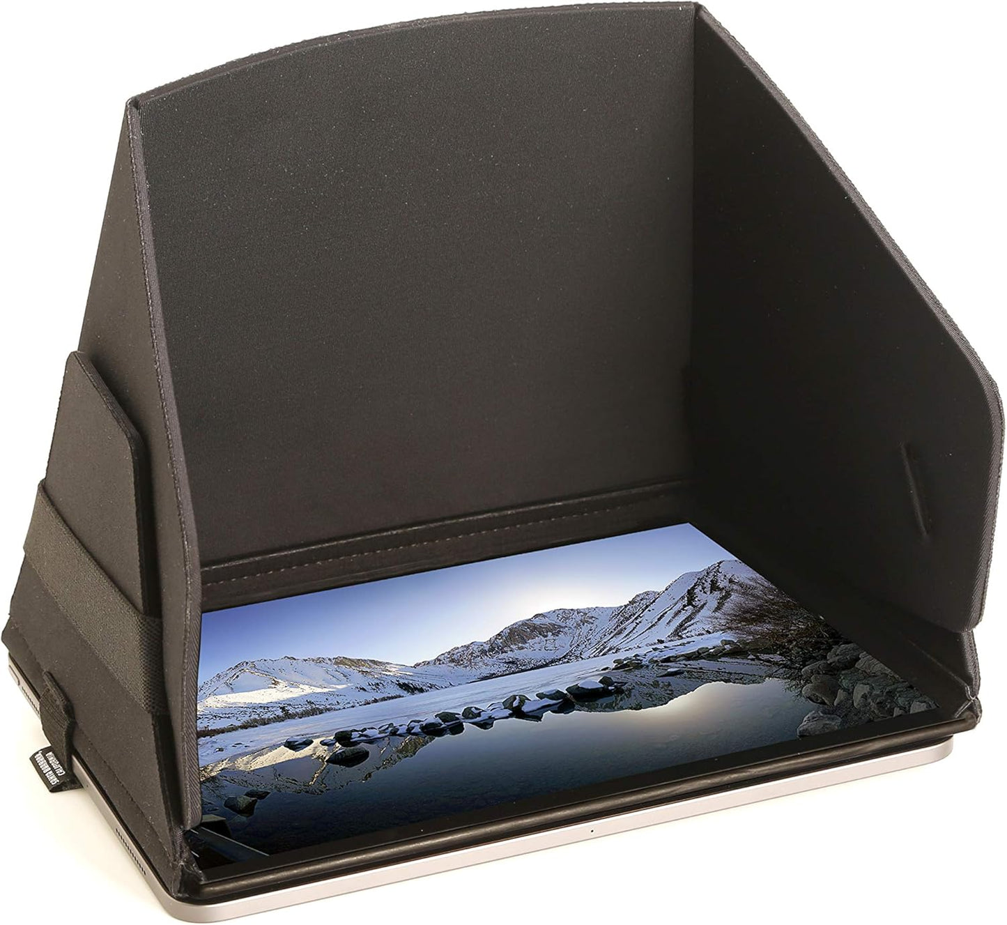 Collapsible Molded iPad Pro 11" Sun Shade and Privacy Hood - Compatible With iPad 11 Inch - Case Travel Cover - Sun Shield Protector Monitor Hood - MADE IN USA