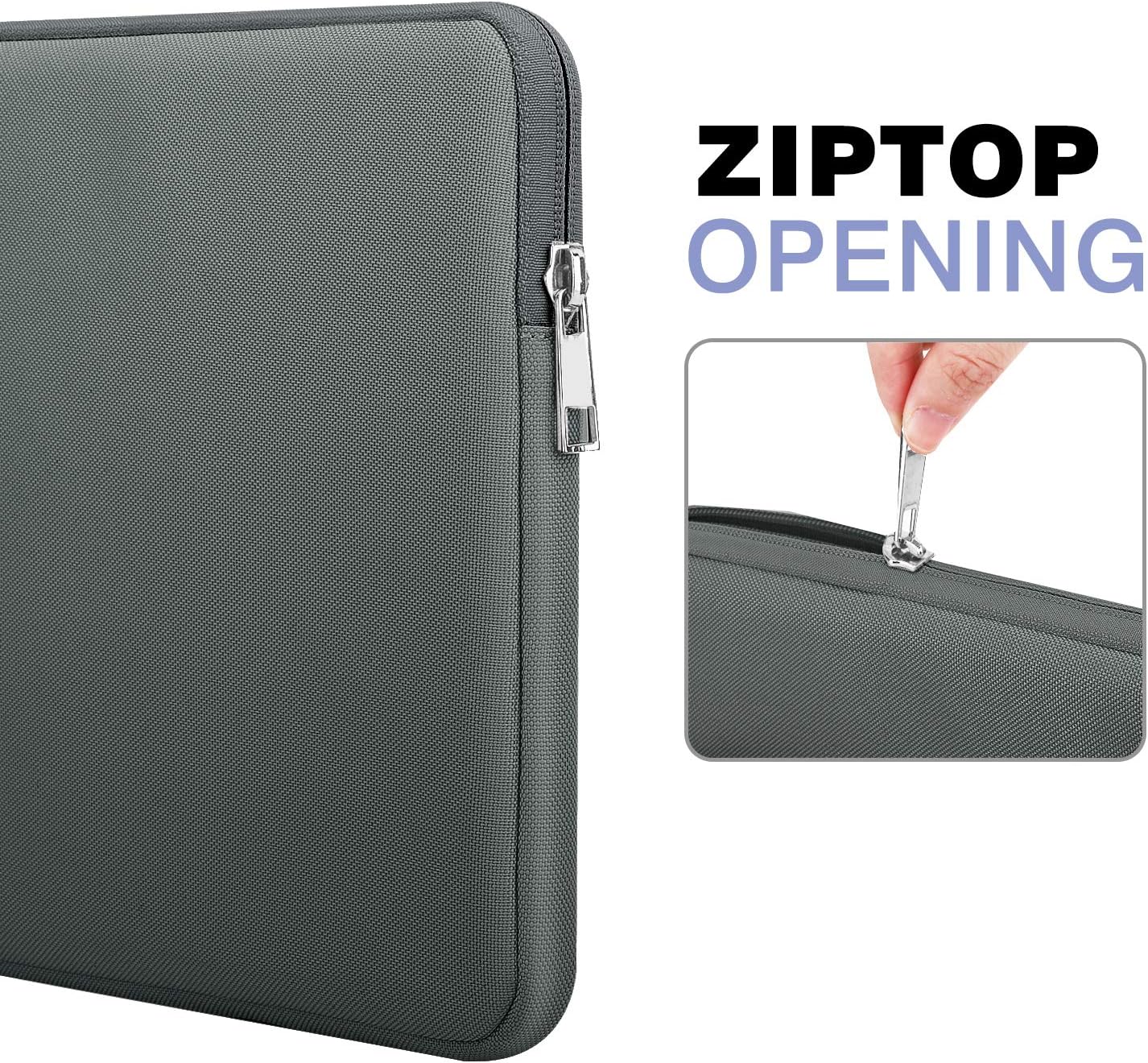 MoKo 9-11 Inch Tablet Sleeve Bag Carrying Case Fits iPad Pro 11 M5/Air M3, iPad A16 2025, i-Pad 10th 10.9, i-Pad 9/8/7th Gen 10.2, iPadAir 5/4th 10.9, Tab S8 11"/Tab A 10.1,Cloudy Pink