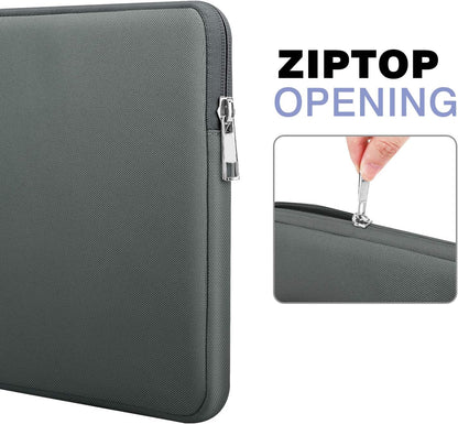 MoKo 9-11 Inch Tablet Sleeve Bag Carrying Case Fits iPad Pro 11 M5/Air M3, iPad A16 2025, i-Pad 10th 10.9, i-Pad 9/8/7th Gen 10.2, iPadAir 5/4th 10.9, Tab S8 11"/Tab A 10.1,Cloudy Pink