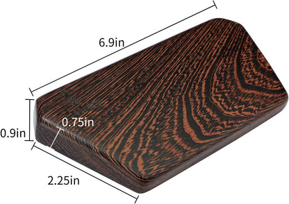 Wooden Keyboard Wrist Rest, Keyboard Wooden Palm Rest，Keyboard Wrist Rest Pad, Solid Wood Mouse Pad Wrist Guard, Ash Wood Wrist Rest, Wrist Pad for Keyboard, (Fraxinus Excelsior,11.8in)