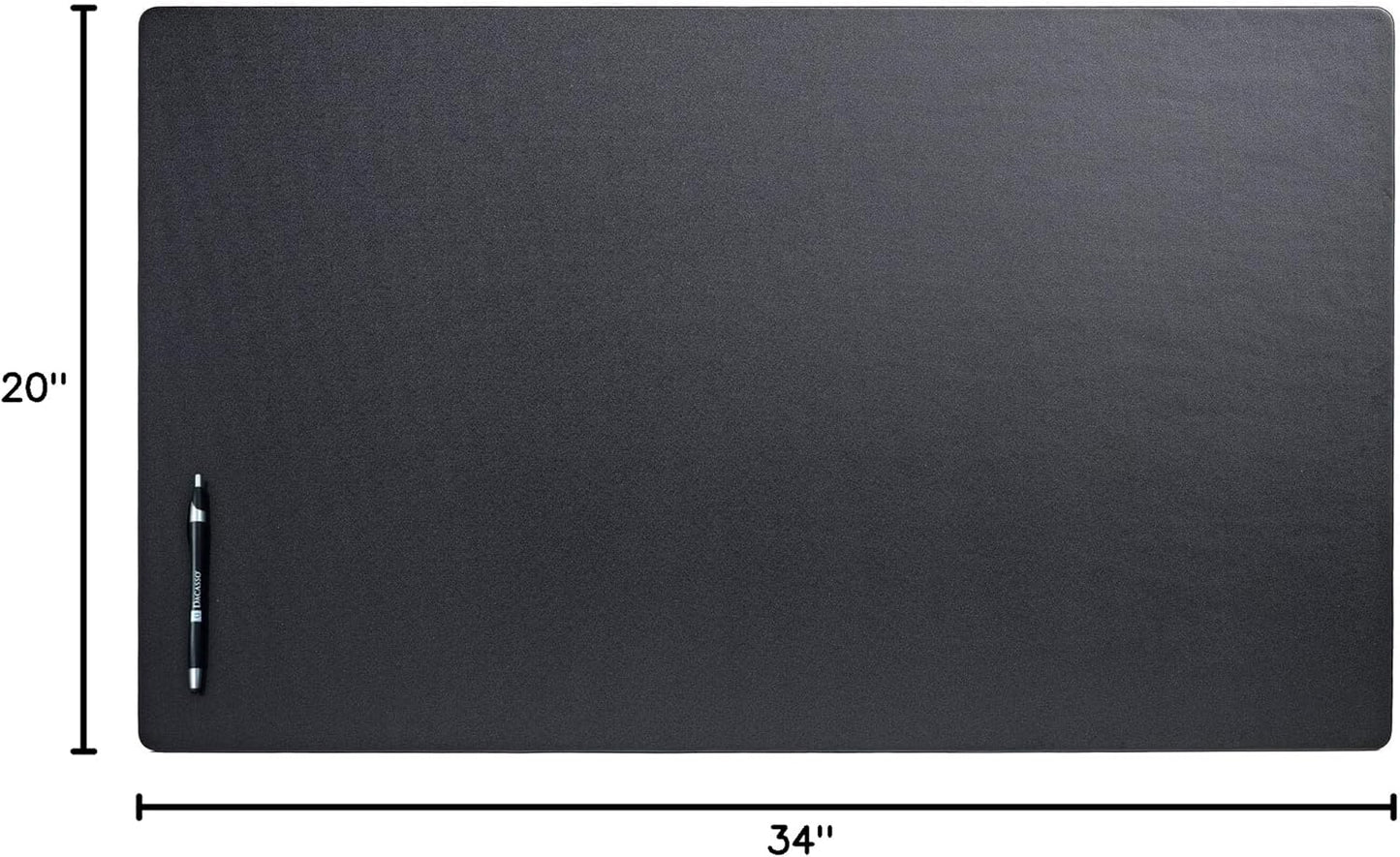 Dacasso Leather Desk Pad Without Side Rails