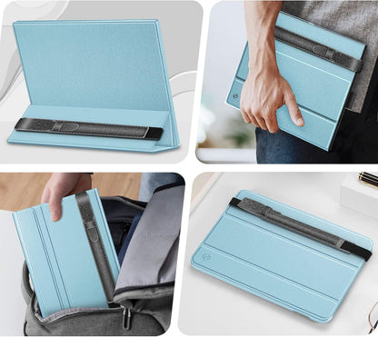 Fintie Pencil Holder Compatible with Remarkable 2, Stylus Pouch PU Leather Pen Sleeve Portable Elastic Pencil Case Cover for Remarkable 2/BOOX/Scribe Stylus Pen