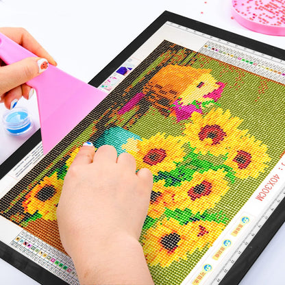 LitEnergy A3 Copy Light Board Tracing Box, Ultra-Thin Adjustable Drawing Tablet USB Power Artcraft LED Tracer Pad for Diamond Art Painting Accessories, Streaming, Sketching, Animation, Stenciling