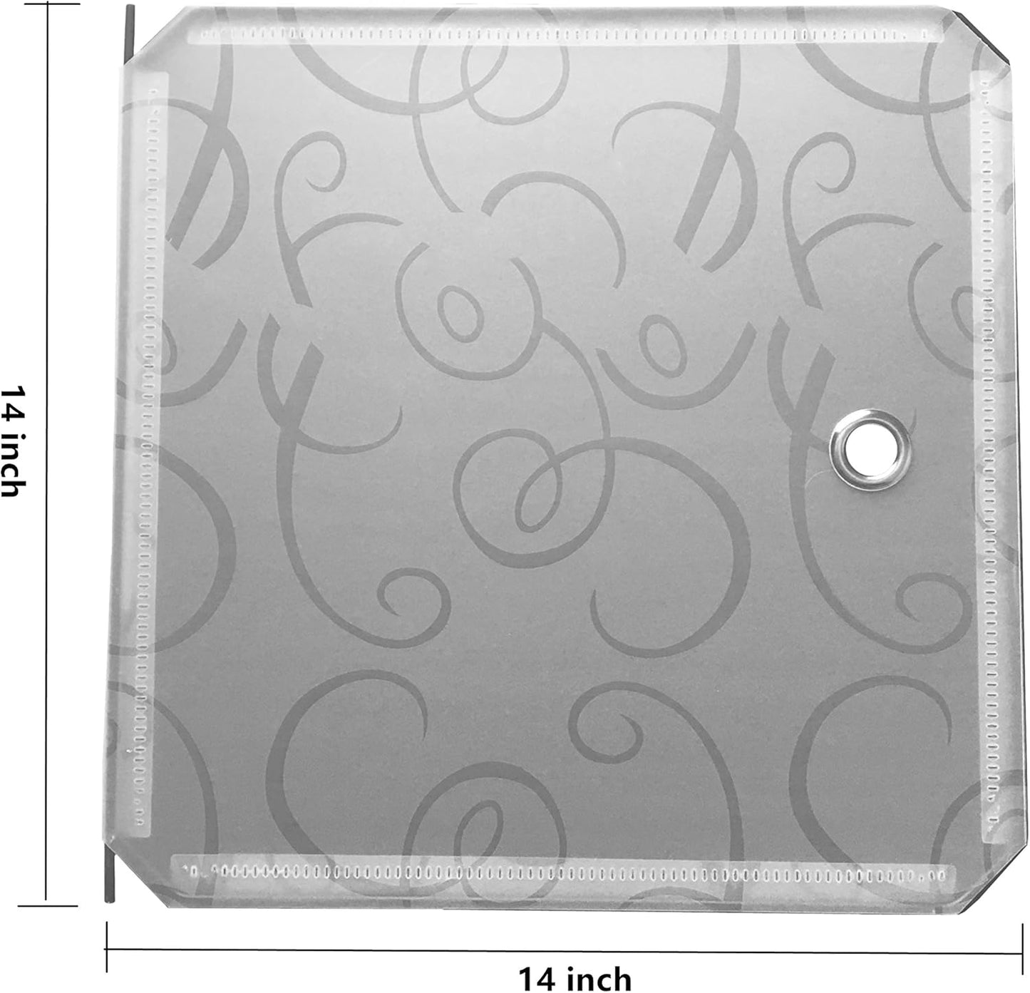 UNICOO - DIY Wire Cube Organizer Replacement Panels 14 * 14 inch (Black Wire Panel)