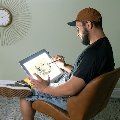Artograph Thin LED Light Box, 17" x 12" Dimmable Drawing & Tracing Pad, LightPad 940 LX