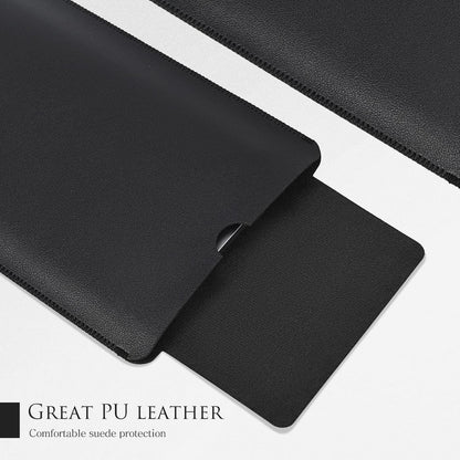 PU Leather Keyboard Sleeve Case for Logitech MX Keys Advanced/Mechanical Illuminated Performance Keyboard, Logitech MX Keys S Travel Bag-Black