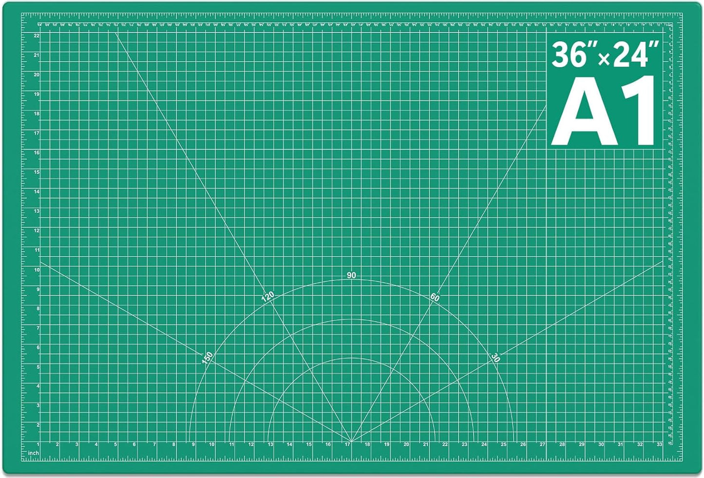 DIYSELF Cutting Mat 12in×18in, Cutting Mats for Crafts, Self Healing Cutting Mat A3, Fabric Cutting Mats Double Side for Sewing, Quilting, Craft Mat for Desktop, Matting & Mounting Materials