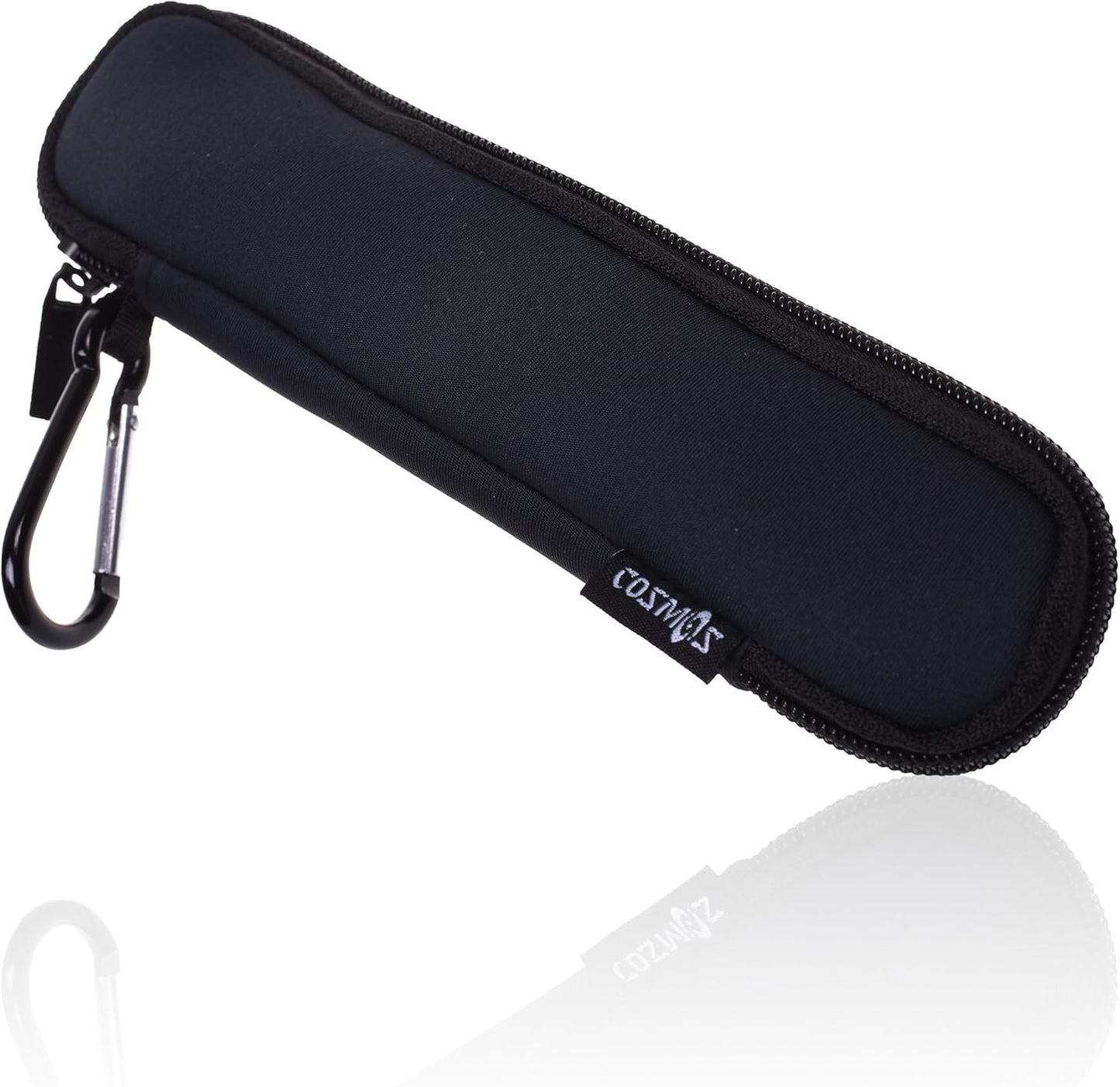 Cosmos Black Color EVA Hard Shell Stylus Pen Pencil Case Holder Compatible with Apple Pencil, Wacom Stylus Executive Fountain Pen, Ballpoint Pen, Stylus Touch Pen