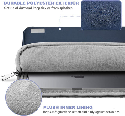MoKo 9-11 Inch Tablet Sleeve Bag Carrying Case Fits iPad Pro 11 M5/Air M3, iPad A16 2025, i-Pad 10th 10.9, i-Pad 9/8/7th Gen 10.2, iPadAir 5/4th 10.9, Tab S8 11"/Tab A 10.1,Cloudy Pink