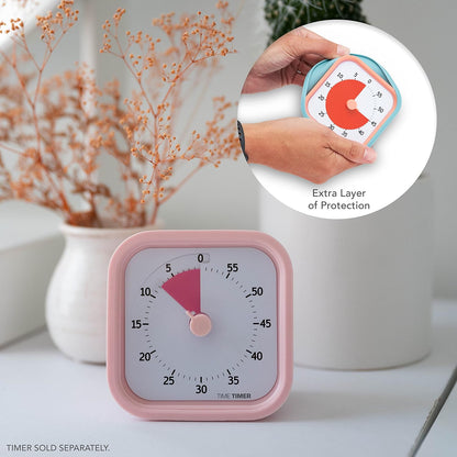 Time Timer MOD 60-Minute Visual Timer, Home Edition, Silent Operation, Study Tool for Homeschool and Office Use (Lake Day Blue)