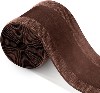 WILLBOND Carpet Cord Cover Cable Protector Floor Cover Cable Protector Management Only for Commercial Office Carpet(19.69 ft,Black)