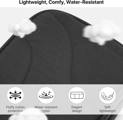 Skycase Tech Pouch - Lightweight Electronics Organizer Travel Case - Double Layers Cable Organizer - All-in-One Storage Bag for Charger, Cord, Phone, Flash Drive, Essentials - XL