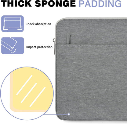 MoKo 9-11 Inch Tablet Sleeve Bag Carrying Case Fits iPad Pro 11 M5/Air M3, iPad A16 2025, i-Pad 10th 10.9, i-Pad 9/8/7th Gen 10.2, iPadAir 5/4th 10.9, Tab S8 11"/Tab A 10.1,Cloudy Pink