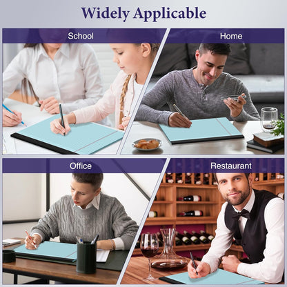 2 Pcs Note Pads 11" x 9.5" Legal Pads College Ruled Notepad Micro Perforated Writing Pads White Lined Paper 80GSM College Ruled Paper Pad of Paper 30 Sheets Notebook for School, To-Do Lists, Office
