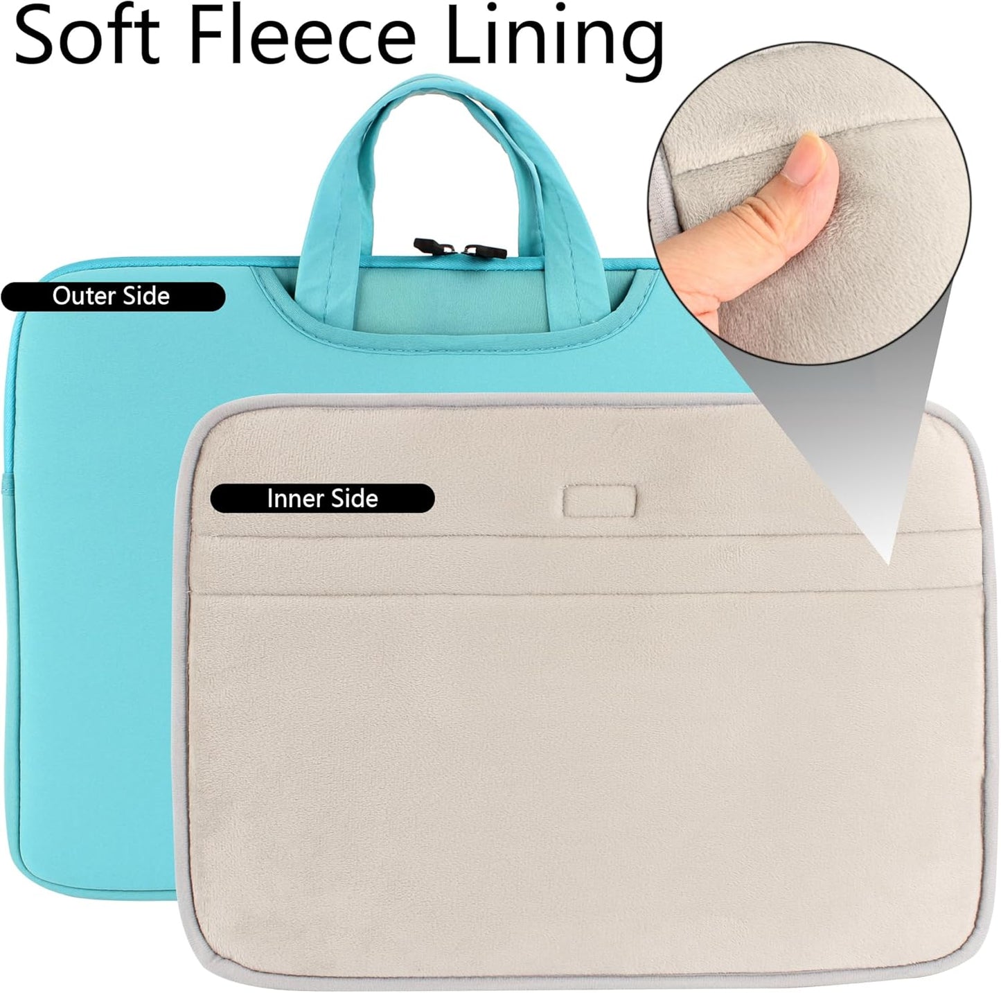 A3 Light Pad Carrying Bag for Diamond Painting,Diamond Painting Light Pad Bag,Laptop Tote Bag,Tracing Light Board Carrying Bag,Padded Fleece Liner Protective Case for A3 Light Pad