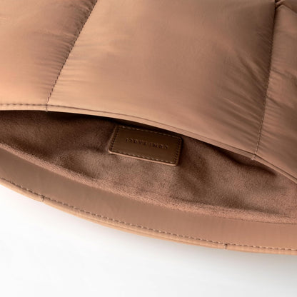 Comfyable Puffy Laptop Sleeve 13 Inch 14 Inch, Quilted Puffer Laptop Carrying Case for Women, Pillow Case Compatible with MacBook Air/Pro M5 M4 M3 M2 Pro/Max 2026, 13" MacBook Neo A18, Rice | Puffy