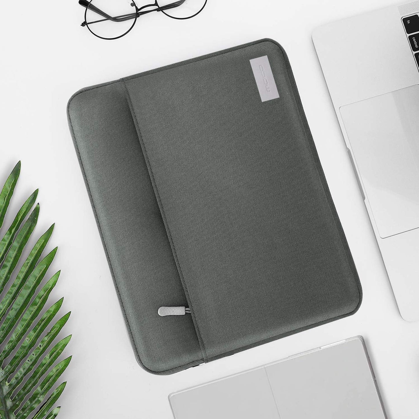 MoKo 9-11 Inch Tablet Sleeve Bag Carrying Case Fits iPad Pro 11 M5/Air M3, iPad A16 2025, i-Pad 10th 10.9, i-Pad 9/8/7th Gen 10.2, iPadAir 5/4th 10.9, Tab S8 11"/Tab A 10.1,Cloudy Pink