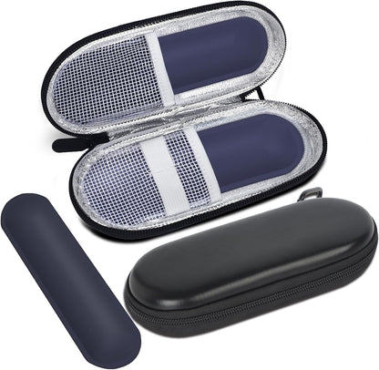 MOSLA Insulin Cooler Travel Case with 2 Reusable Ice Packs for Insulin Pen Portable Medical Cooler Bag for Diabetes and Other Diabetic Supplies for The Daily Life and Trip