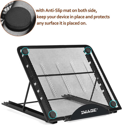 IMAGE Light Box Stand,Multifunction 7 Angle Points Skidding Prevented Tracing Holder for Laptop LED Light Table A4 LB4 L4S and Most tracing Ligh Box pad