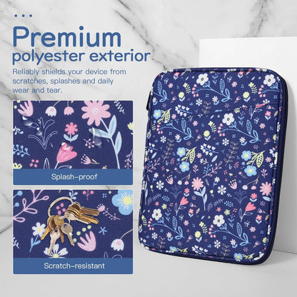 Dadanism 9-11" Tablet Sleeve Bag Carrying Case for iPad (A16) 11th Gen 11", iPad 10th Gen 10.9" Air 5/4, iPad Air M4/Pro 11", iPad 9/8/7th, Galaxy Tab A11+ Plus 11", Remarkable 2 10.3", Black