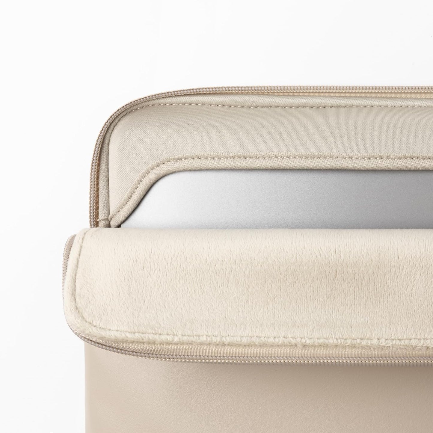 Comfyable Slim Protective Laptop Sleeve Compatible with 13/14 Inch MacBook Air & MacBook Pro M5/M4/M3/M2 Pro/Max 2026, Mac Travel Case, Laptop Pouch, Slim PU Leather Cover, Brown