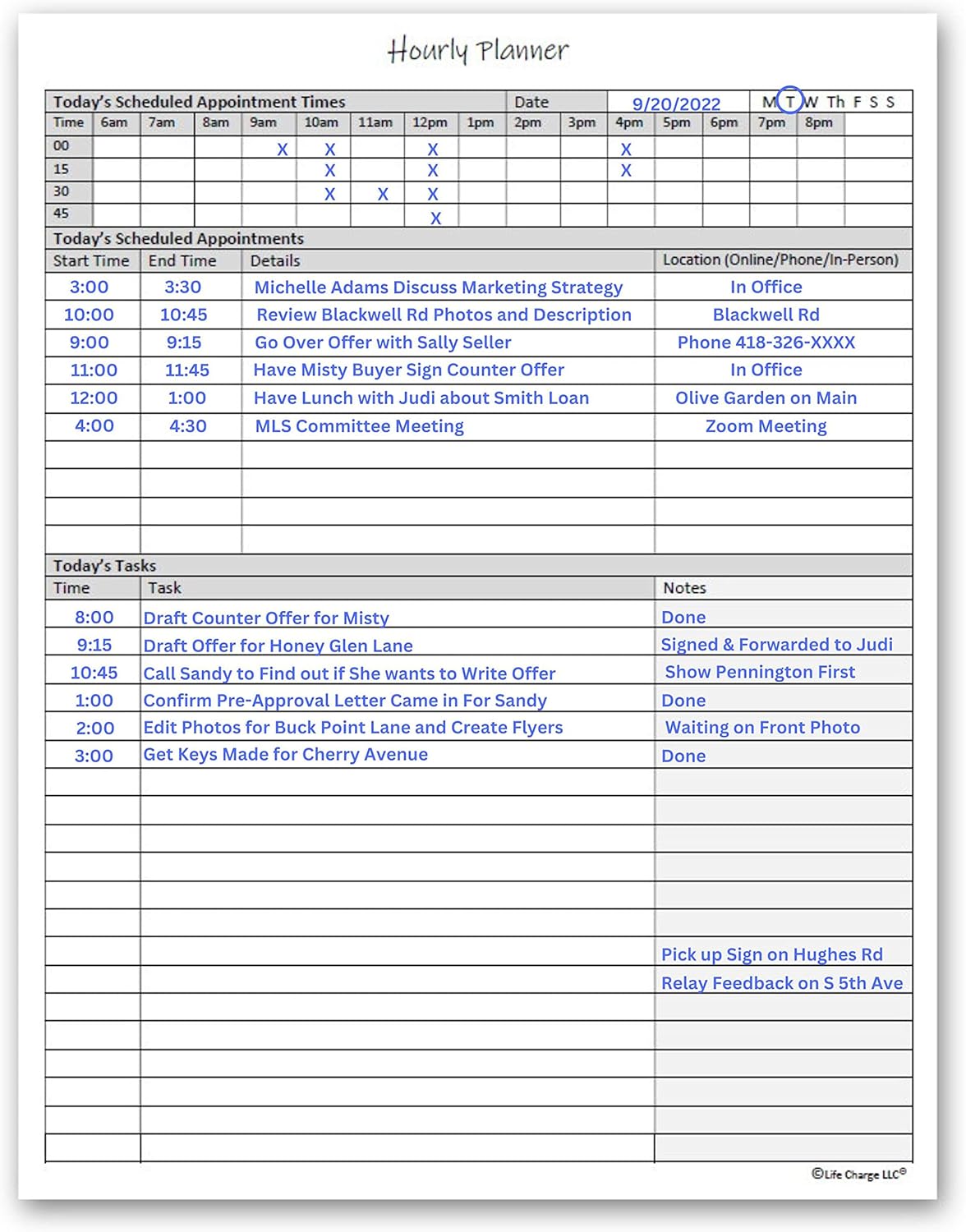 TO DO List Planner Notepad, 60 Page Planning Pad. Undated ToDo Checklist w/Priority & Note Sections. Organize & Track Projects, Clients or Daily Tasks. 8.5 X 11, A4 Tear Sheets.