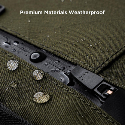 ALPAKA Admin Pouch Pro EDC Organizer - Small Tool Pouch with Smooth Zipper, Weatherproof Storage for Electronics, Cables, Travel Accessories - Black Axogrid 300D Fabric