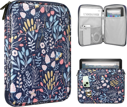 TiMOVO 9-11" Tablet Sleeve Bag for iPad 11-inch A16 2025, iPad 10.9"/10.2"| Air 11 Inch/5th/4th Gen. 10.9", Galaxy Tab A9+/A11Plus 11", Protective Bag with Pocket, Black