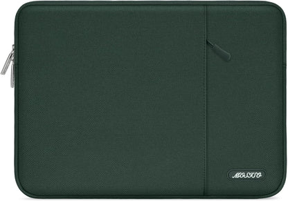 MOSISO Laptop Case 15 inch, 15 inch Laptop Sleeve Compatible with MacBook Air M5 A3448 M4 A3241 M3 A3114 M2 A2941 2026-2023, Dell XPS, Polyester Vertical Computer Sleeve Bag with Pocket, Black - Colors A