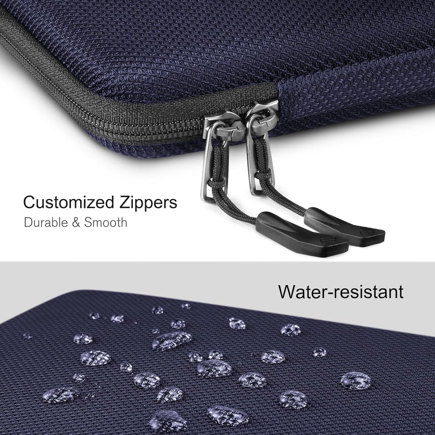 FINPAC Hard Laptop Sleeve Case for MacBook Neo A18 Pro,13 inch MacBook Air 2026 M5/M4/M3/M2/M1,14 inch MacBook Pro 2026 M5/M4/M3/M2 Pro/Max,Waterproof Case for Dell,Surface Laptop,HP,Acer,Black | Hard