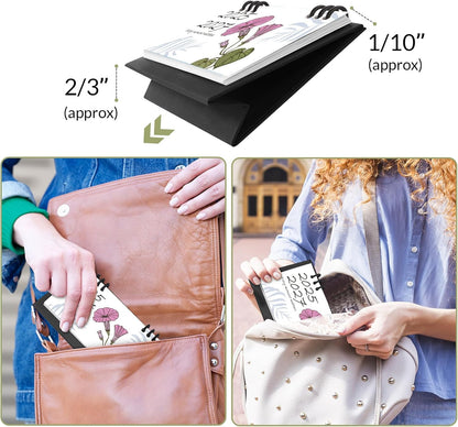 KONVINIT Small Desk Calendar 2026-2027, 6.3" x 3.1", 2026 Desk Calendar - Runs From January 2026 Until December 2027, 24 Months Mini Desktop Calendar for School, Home and Office Supplies