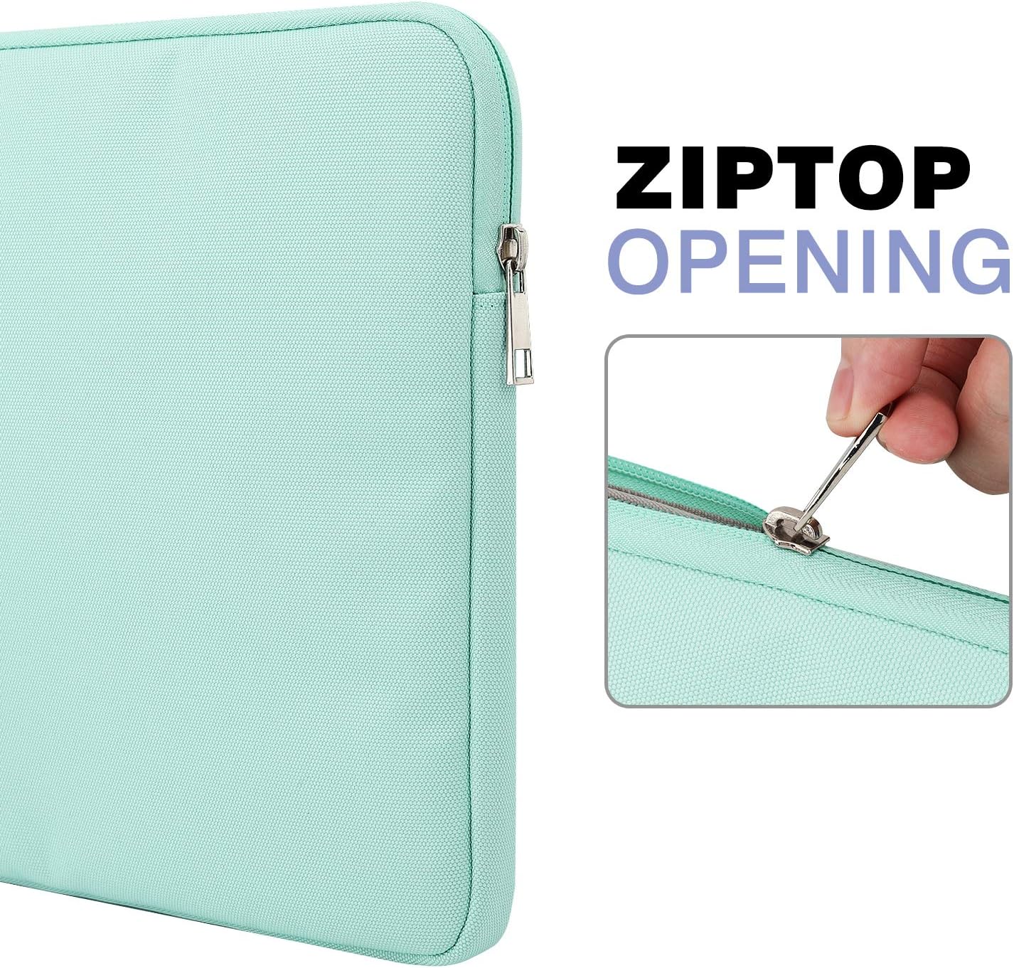 MoKo 9-11 Inch Tablet Sleeve Bag Carrying Case Fits iPad Pro 11 M5/Air M3, iPad A16 2025, i-Pad 10th 10.9, i-Pad 9/8/7th Gen 10.2, iPadAir 5/4th 10.9, Tab S8 11"/Tab A 10.1,Cloudy Pink