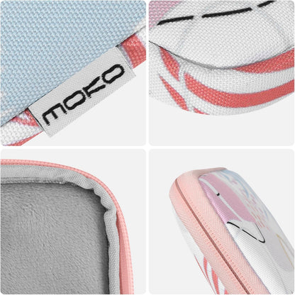 MoKo 7-8 Inch Tablet Sleeve Bag, Polyester Pouch Cover Case Fits iPad mini (A17 Pro) 8.3" 2024, iPad mini 6/5/4/3/2/1, Samsung Galaxy Tab S2 8.0, Tab A 8.0, ZenPad Z8s 7.9,Black