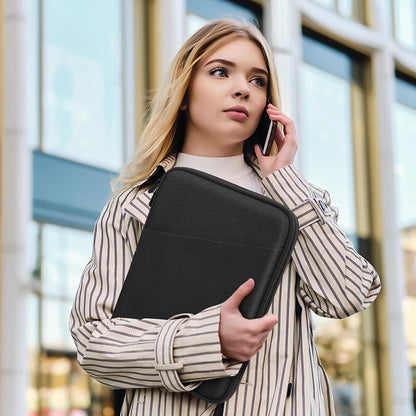 Dadanism 9-11" Tablet Sleeve Bag Carrying Case for iPad (A16) 11th Gen 11", iPad 10th Gen 10.9" Air 5/4, iPad Air M4/Pro 11", iPad 9/8/7th, Galaxy Tab A11+ Plus 11", Remarkable 2 10.3", Black