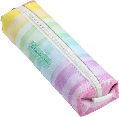 Mr. Pen- Cute Pencil Case Pouch, Multipurpose Canvas Bible Pencil Pouch, Smooth Zipper, Premium Material, Neat Stitches, Ideal for Stationery, Cosmetics, Electronics, School, Office, Travel
