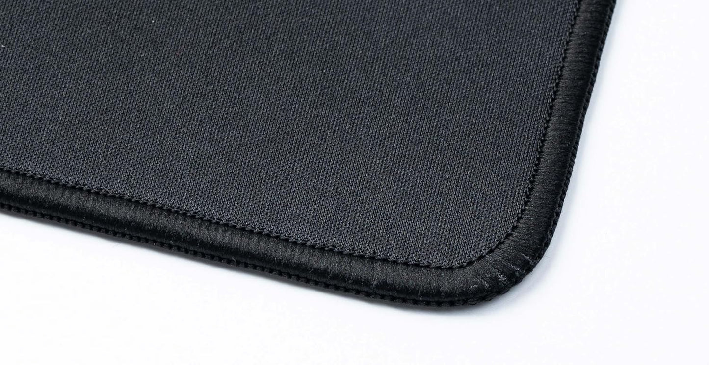 Keychron XL Gaming Mouse Pad Desk Mat, 35.4" × 15.7", Soft Micro-Weave Surface, Non-Slip Rubber Base, Anti-Fray Stitched Edges, Extended Large Mousepad for Gaming & Office – Black