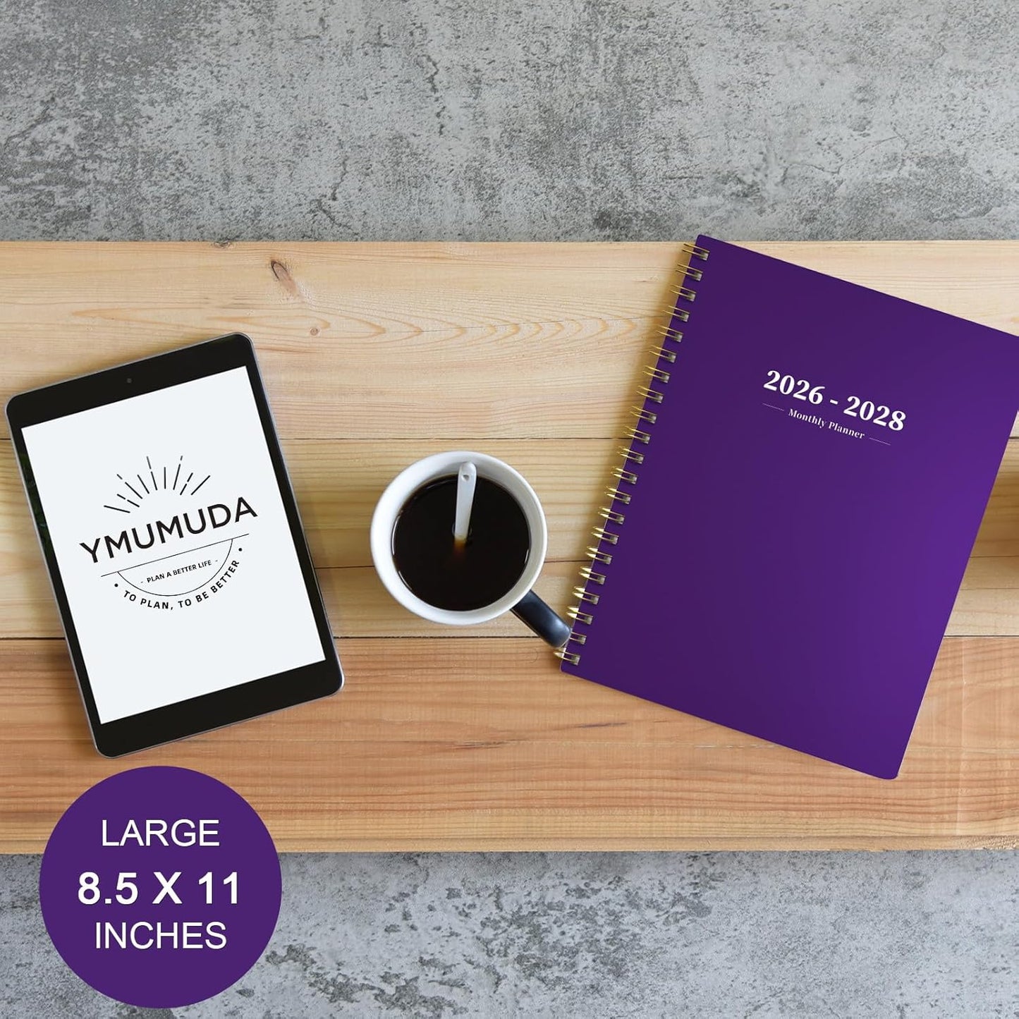 Ymumuda Weekly To Do List Notepad - Daily To Do List Undated 52 - Week Sheets, 8.5x11" Weekly Goal Notebook, Habit Tracker Journal, Excellent for Student School Work Personal Productivity Organizer