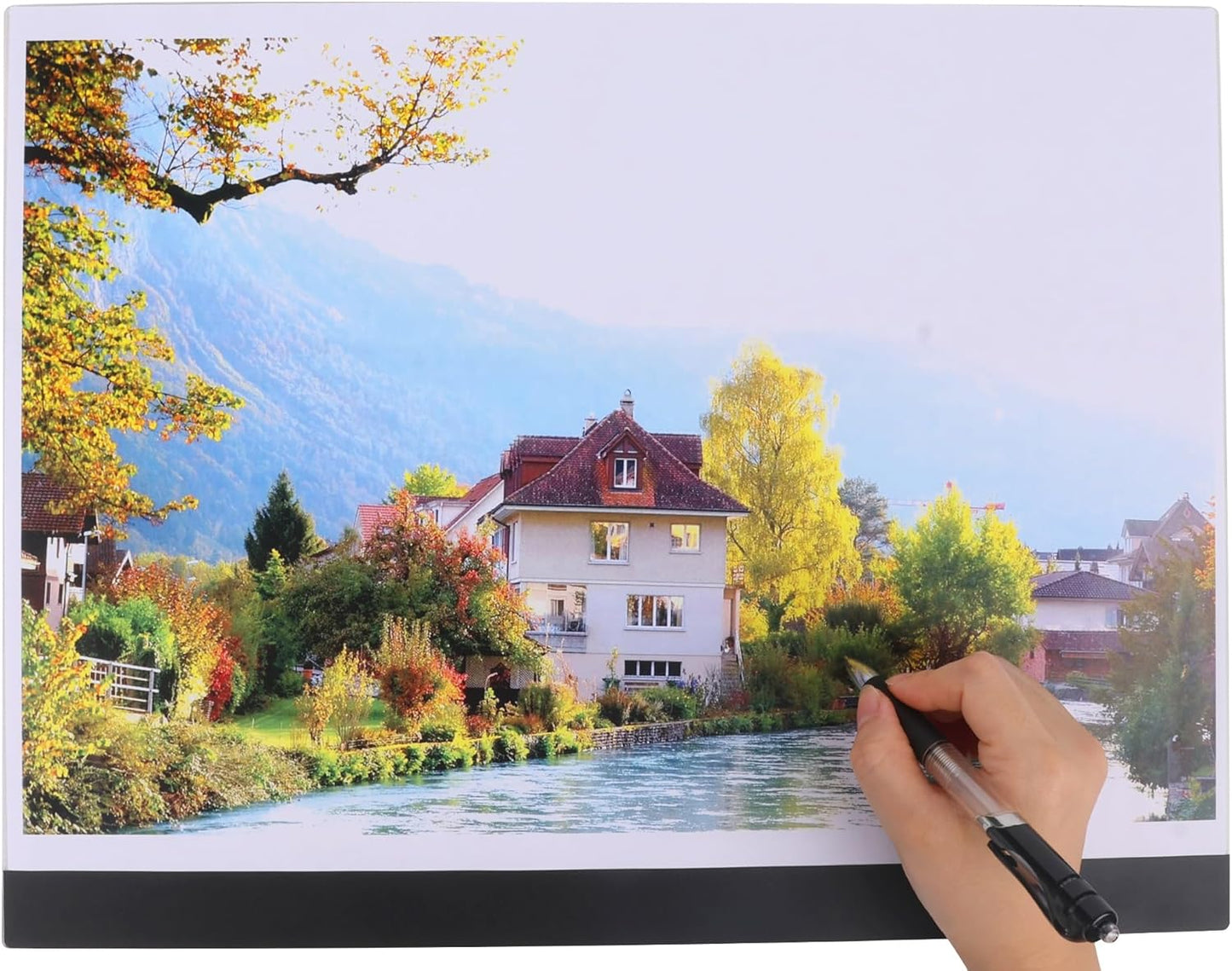 Mini A5 LED Light Box for Drawing and Tracing,A5 Diamond Art Painting Light Board,LED Copy Board Tracing Box,Light Pad