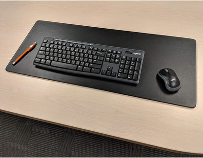 Dacasso Leather Desk Pad Without Side Rails