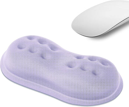 VANKEY Mouse Wrist Rest, Desk Wrist Pad for Mouse, Comfortable Computer Mouse Wrist Support, Ergonomic Wrist Rest with Memory Foam Fillings, Non-Slip Base (Black)