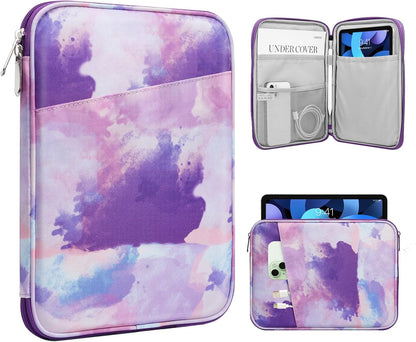 TiMOVO 9-11" Tablet Sleeve Bag for iPad 11-inch A16 2025, iPad 10.9"/10.2"| Air 11 Inch/5th/4th Gen. 10.9", Galaxy Tab A9+/A11Plus 11", Protective Bag with Pocket, Black