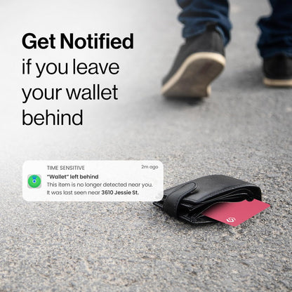 SPOTMINDERS Apple MFi Certified Wallet Tracker PRO for Travel Credit Card Design Works with Apple Find My IP68 Waterproof Rechargeable Tracking Card for Wallet Luggage Passport 0.07in Slim Item Finder