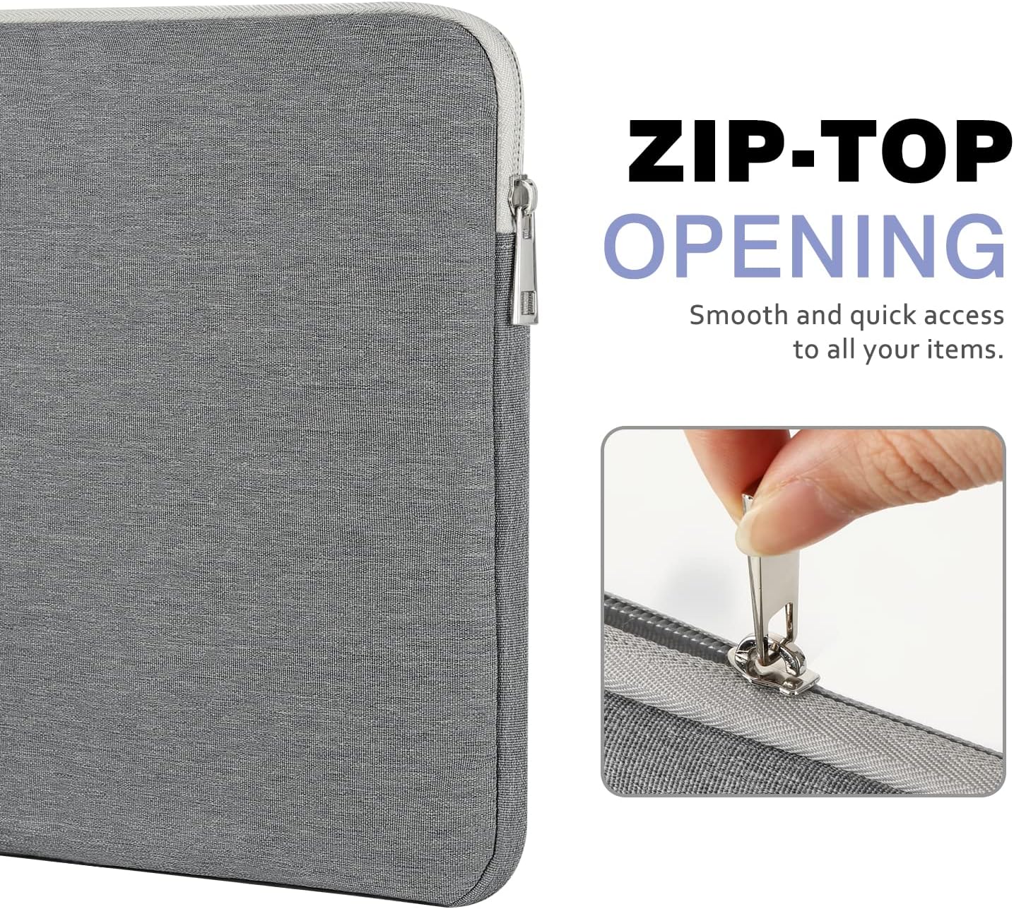MoKo 9-11 Inch Tablet Sleeve Bag Carrying Case Fits iPad Pro 11 M5/Air M3, iPad A16 2025, i-Pad 10th 10.9, i-Pad 9/8/7th Gen 10.2, iPadAir 5/4th 10.9, Tab S8 11"/Tab A 10.1,Cloudy Pink