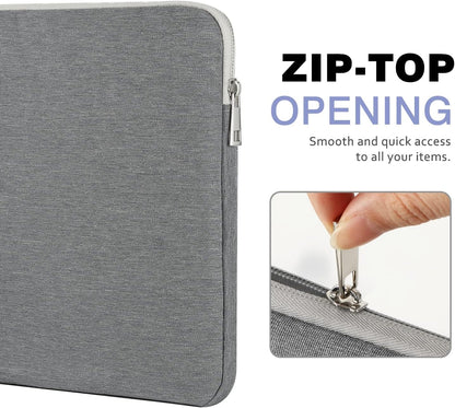 MoKo 9-11 Inch Tablet Sleeve Bag Carrying Case Fits iPad Pro 11 M5/Air M3, iPad A16 2025, i-Pad 10th 10.9, i-Pad 9/8/7th Gen 10.2, iPadAir 5/4th 10.9, Tab S8 11"/Tab A 10.1,Cloudy Pink